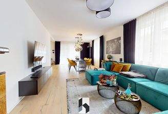 EG Wohn-, Koch- und Essbereich