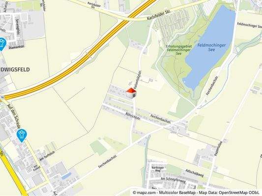 Geolyzer Kartenausschnitt