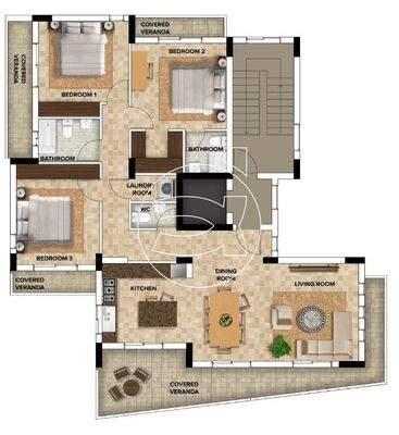 Großzügige Wohnung