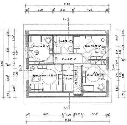 Grundriss Dachgeschoss