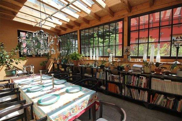 Toskanischer Bewirtungsraum