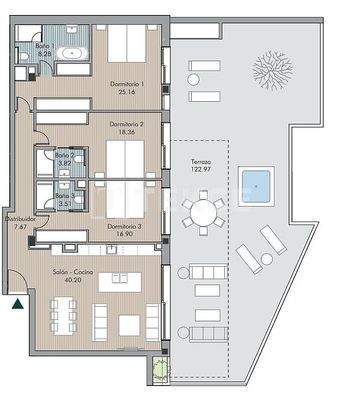 Bright Flats Close to the Beach and Town Center in Marbella
