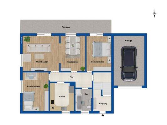 Grundriss Erdgeschoss