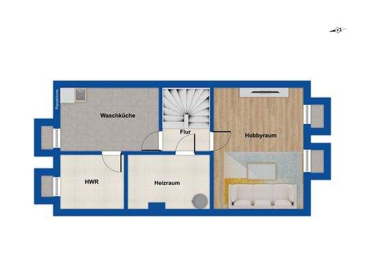 Grundriss Kellergeschoss