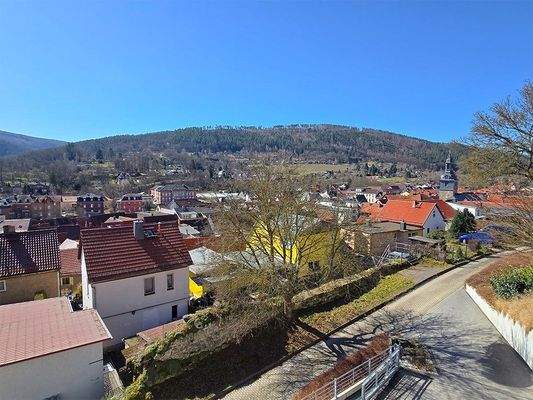 Ausblick von der Terrasse