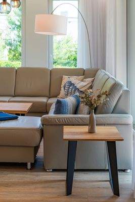 Die ansprechende Wohnzimmerlandschaft 