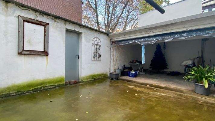 Abstellraum im Garten