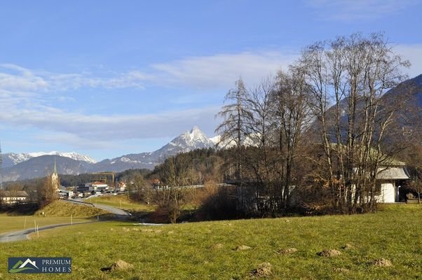 KIRCHBICHL - 726 m² Baugrund - ein Stück Natur - Blick Richtung wilder Kaiser - direkter Nähe