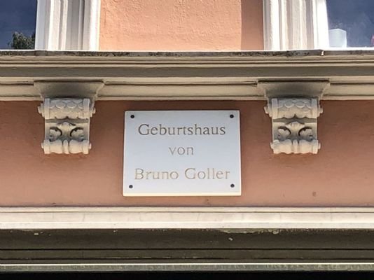 Geburtshaus von Bruno Goller 