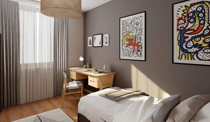 Platz für Ihre Wohnideen - ob Gästezimmer, Homeoff