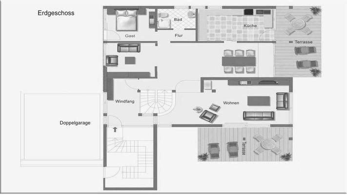 Grundriss Erdgeschoss
