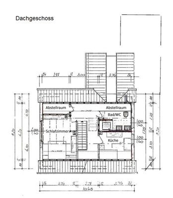 Grundriss Dachgeschoss