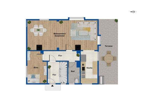 Grundriss Erdgeschoss