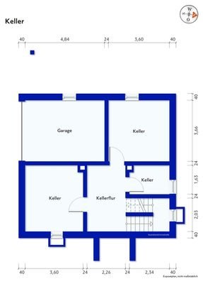Grundriss-Keller