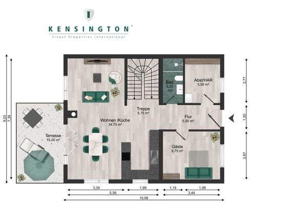 Grundriss Erdgeschoss