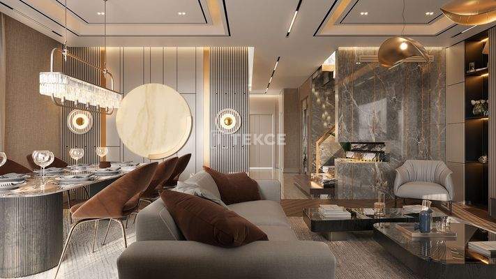 Properties in a Residential Project in İstanbul Şişli