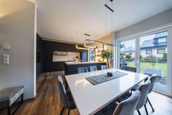 Ansicht Küche Esszimmer