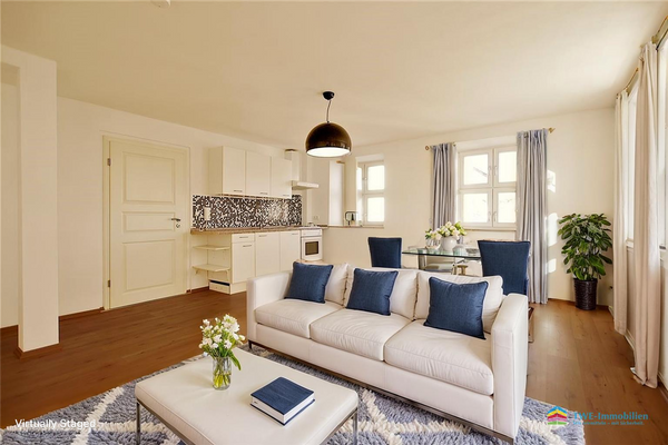 Wohn-und Essbereich - KI-generiert