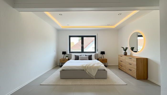 Schlafzimmer (OG) Home Staging