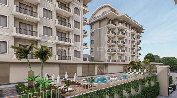 Apartments Within Walking Distance to the Beach in Alanya Konaklı