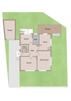 Grundriss Erdgeschoss