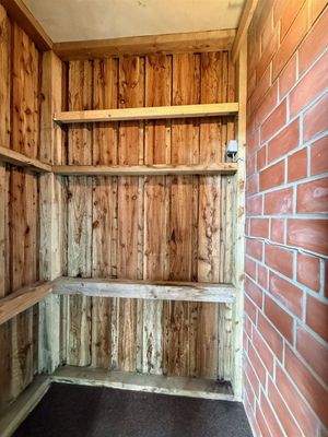 Abstellkammer am Balkon