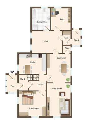 Grundriss Erdgeschoss