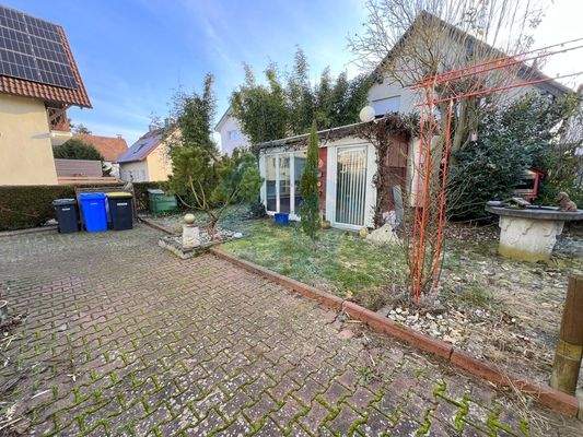 Außenbereich vom Wohnzimmer zugänglich