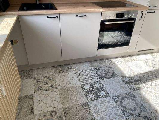 Fußboden in der Küche