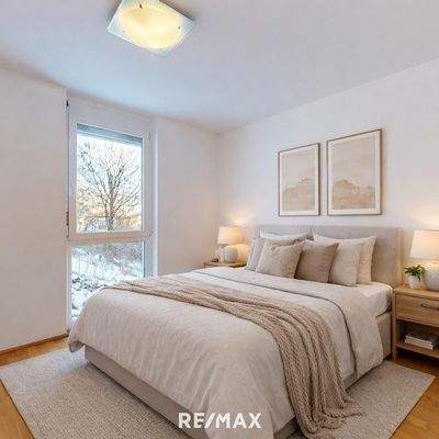 Wohnung - Schlafzimmer I Visualisierung