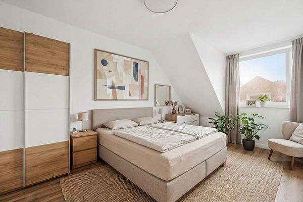 Elternschlafzimmer visualisiert