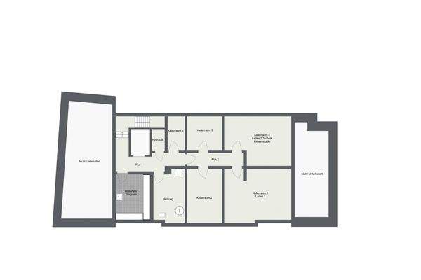 029 - Grundrissplan Haus 1 - Kellergeschoss