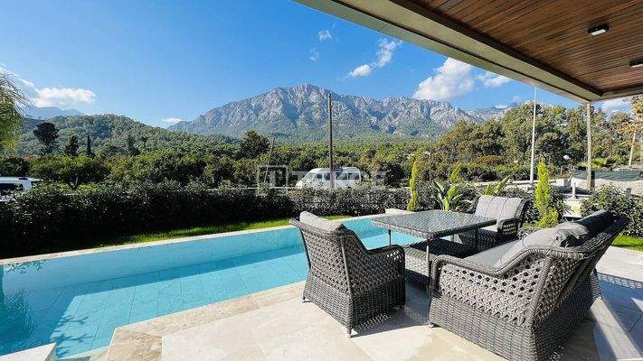 Luxury Villa with Mountain View Close to Sea in Antalya Kemer