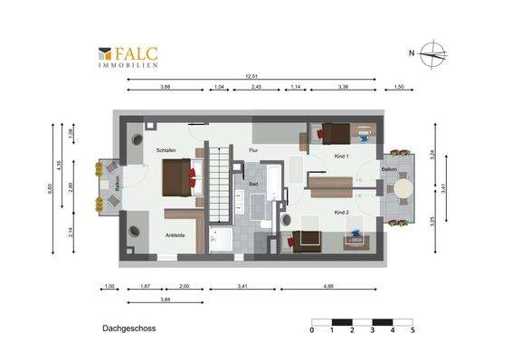 Genehmigtes Dachgeschoss