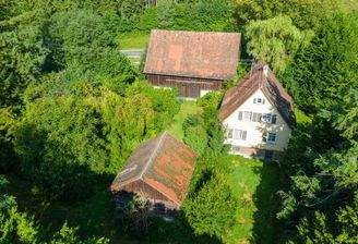 Hochbauten von Süden