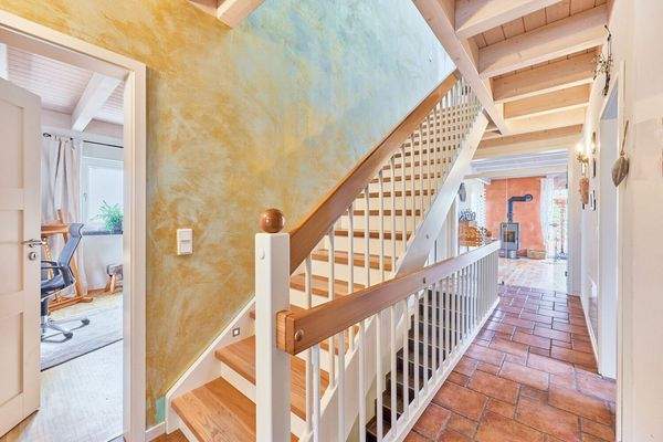 Offenes Treppenhaus Erdgeschoss