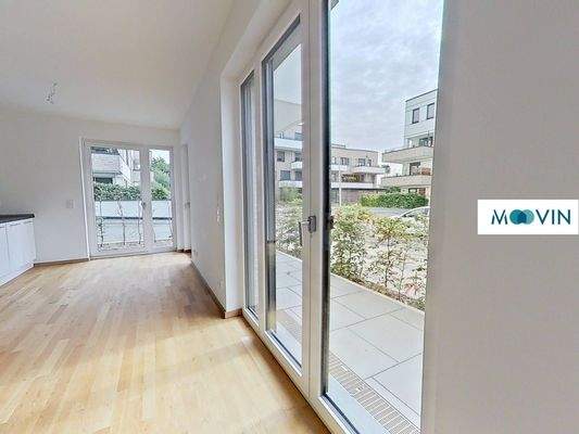 Blick auf die Terrasse