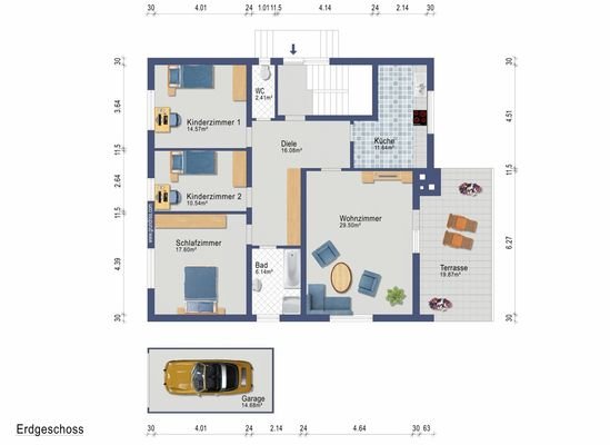 Grundrissplan EG. 