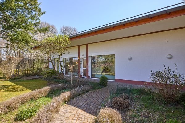 Bungalow II, Eingangsbereich
