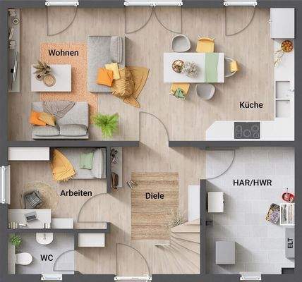 Grundriss-Flair 113 EG HAR vergrößert