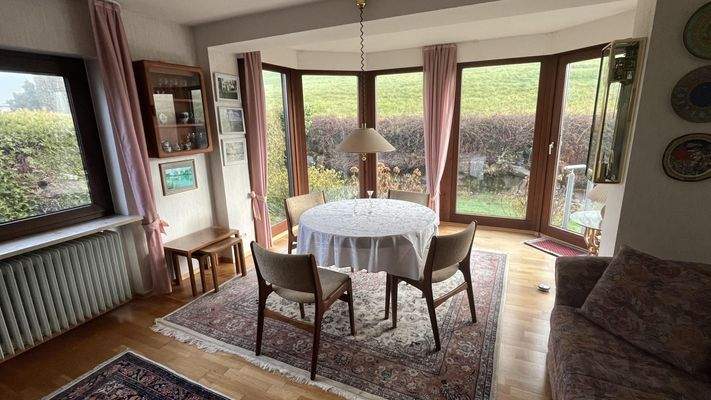 Anbau Pavillion mit Essbereich