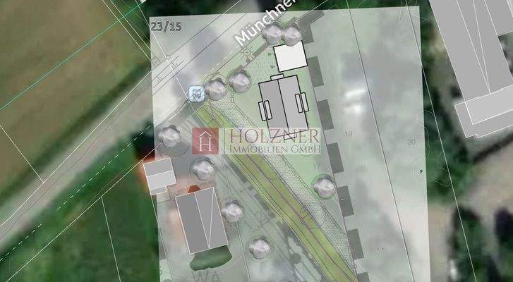 Überlagerung mit B-Plan