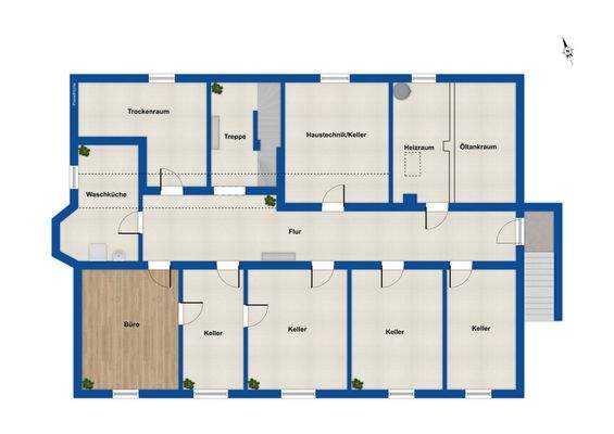 Grundriss Kellergeschoss