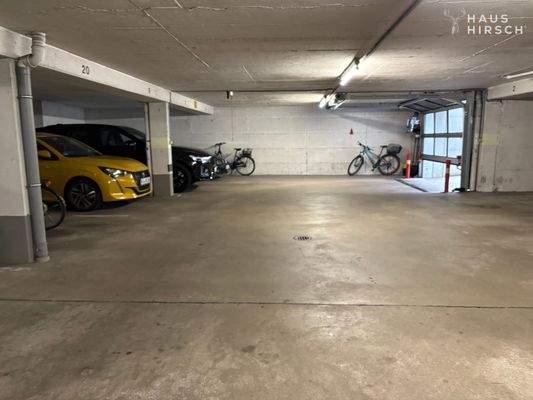 Stellplatz, direkt vor der Ausfahrt 