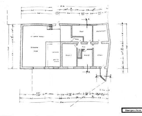 Grundriss OG Nebenhaus