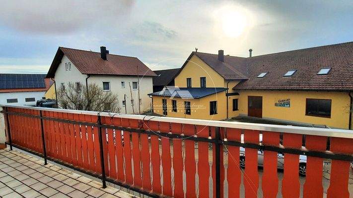 Balkon im 1. Obergeschoss