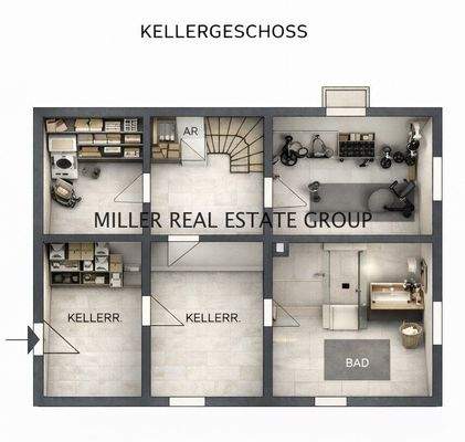 Grundriss Kellergeschoss