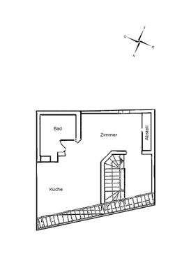 Grundriss DG Vorderhaus