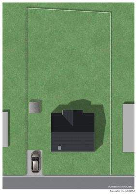Lageplan des Grundstücks