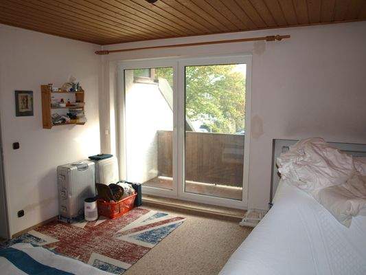 Teilansicht Schlafzimmer